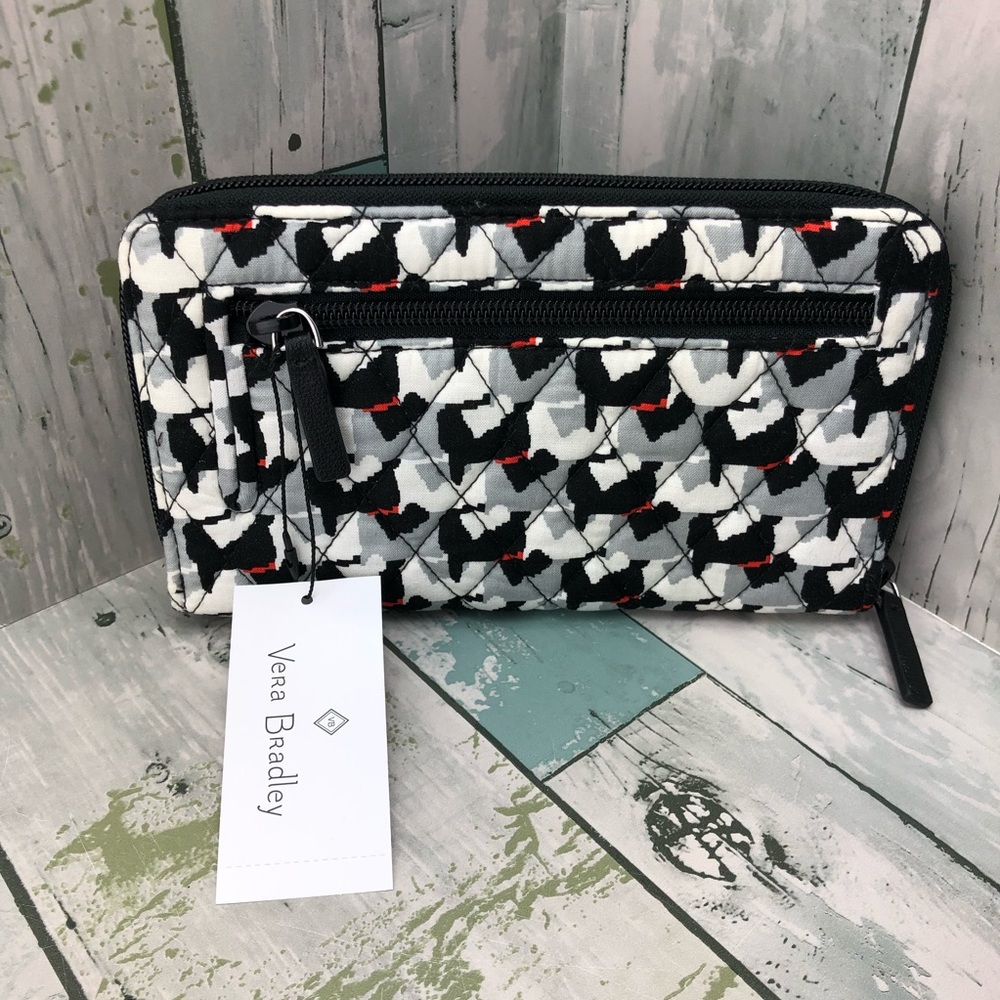 Quilted Scottie Dog Handbag Wallet NWT - Picture 2 of 8